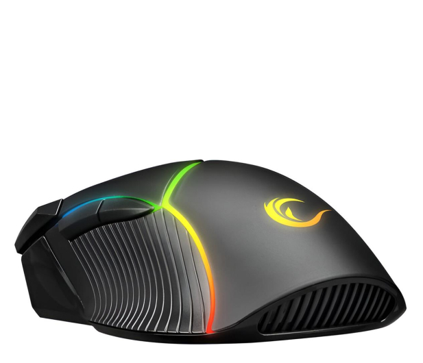 RAMPAGE Comfort 12800 DPI RGB - czarny - 1317598 - zdjęcie 3